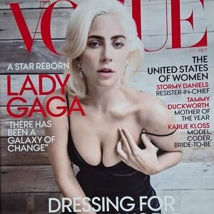 LADY GAGA October 2018 VOGUE MAGAZINE